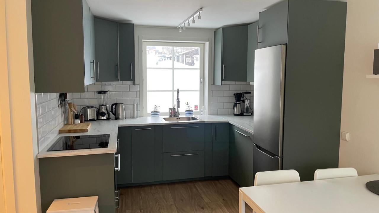Areskutans Laegenhet Med Laddning Foer Bil 22Kw Husa Exterior foto